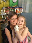 Daisy and Tracy in hospital May 2010